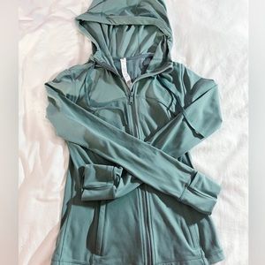 lululemon tidewater teal define jacket